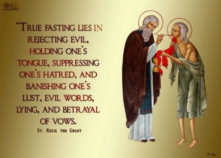 Fasting – Greek Orthodox Church of Modesto – Parish of the Annunciation